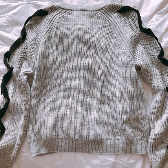 ASOS Cardigan With Cross Sleeve - Picture 5 of 5